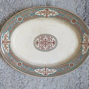 Antique COPELAND Spode 'Venetia' Platter Oval 13.25" L (DK697)